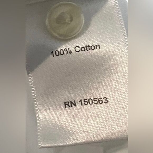 Hinson Wu•Luxe Cotton Button Down Shirt Tailored with Cuffs - Picture 7 of 7